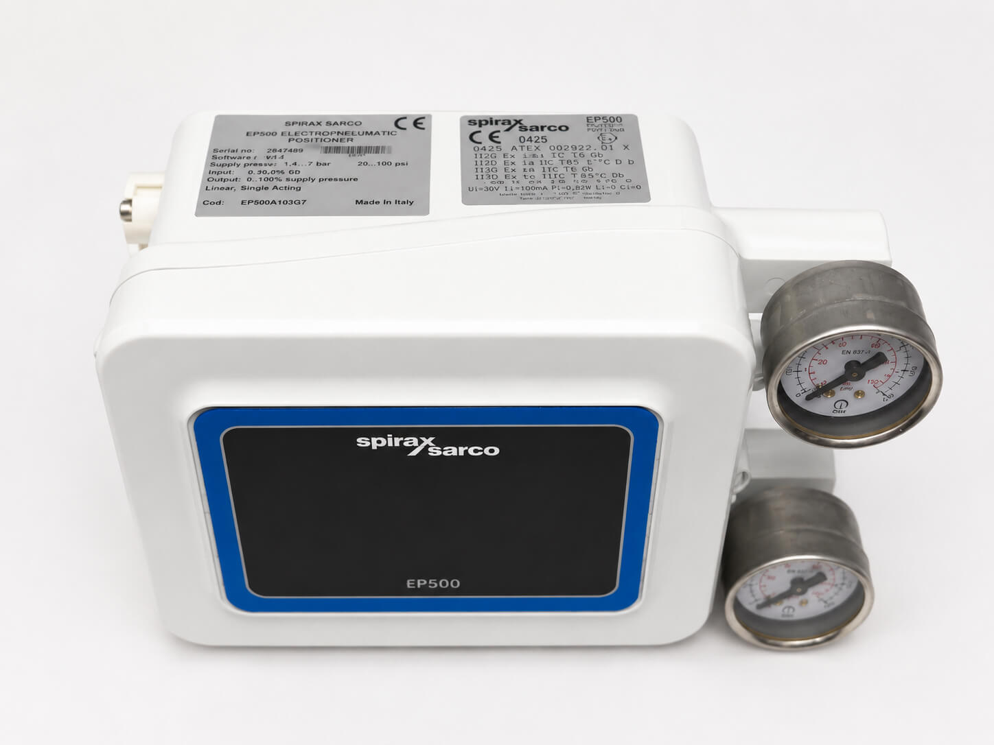Posicionador electro-neumatico Spirax Sarco EP500
