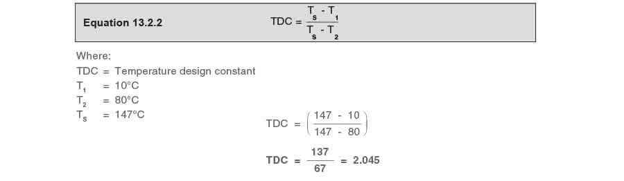 Equation 134g - Ejemplo de Selección de la Trampa