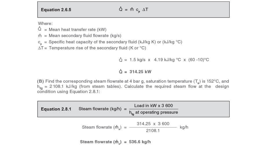Equation 265 and equation 281 - Mối Quan Hệ Giữa Tải Nhiệt, Bộ Trao Đổi Nhiệt và Tải Hơi