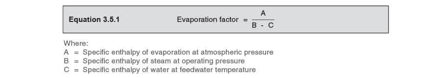 Equation 351 - Capacidades Nominales de la Caldera