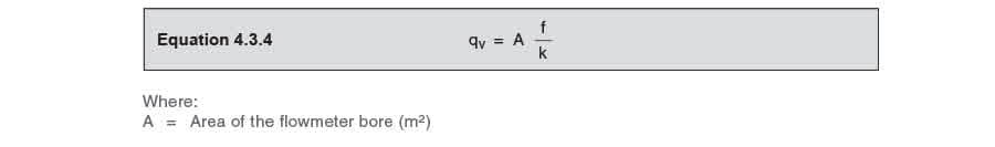 Equation 434 - Các loại máy đo lưu lượng hơi nước