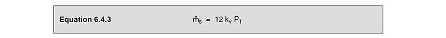 Equation 643 - Dimensionamiento de válvulas de control para sistemas de vapor
