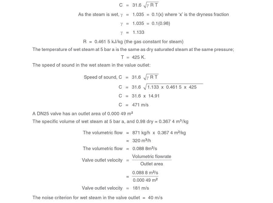 P142 - Dimensionamiento de válvulas de control para sistemas de vapor