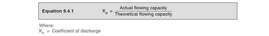 Equation 9.4 1 gcm71 - Tính kích thước van an toàn