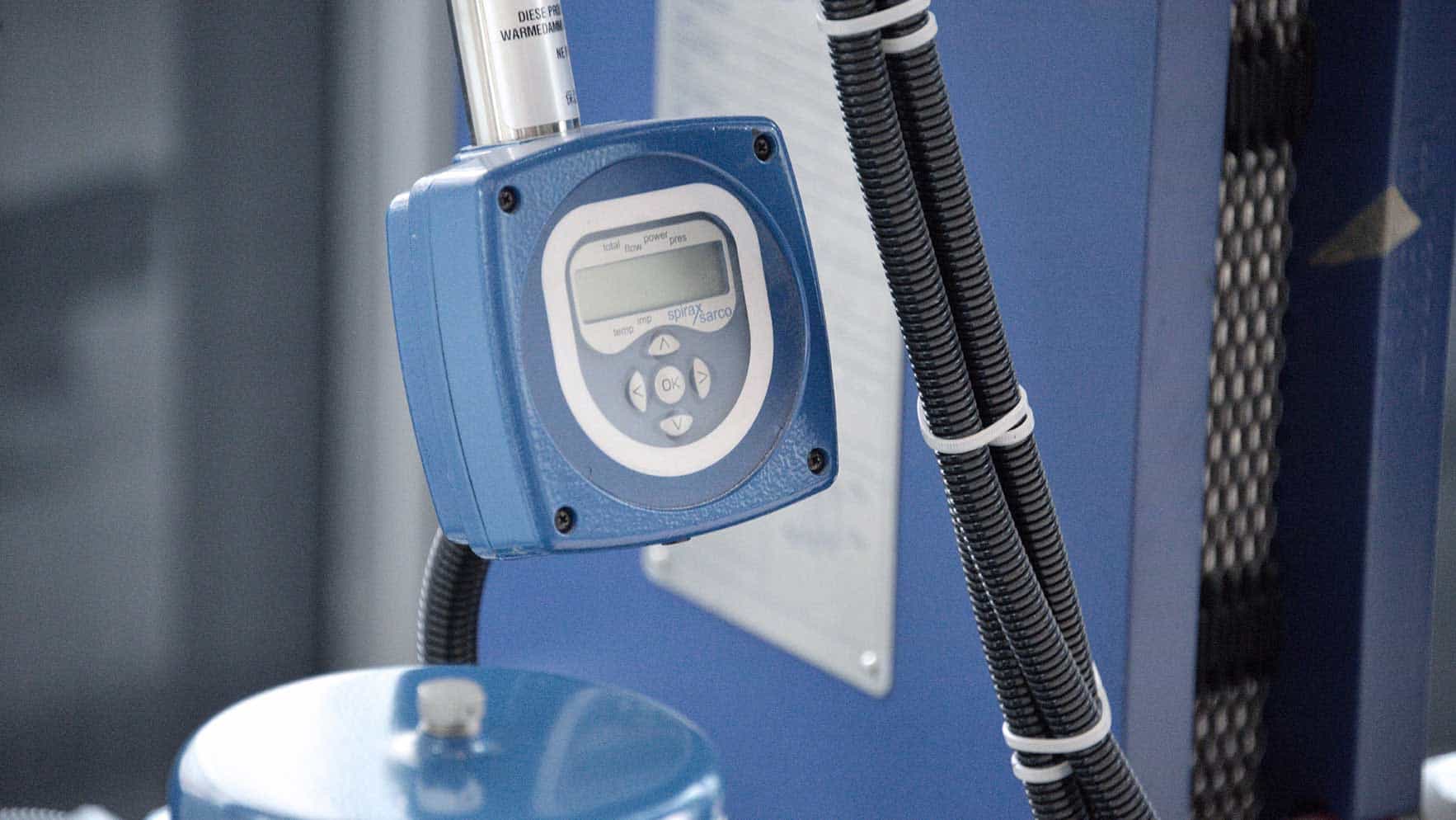 TVA flowmeter electronics enclosure and local display